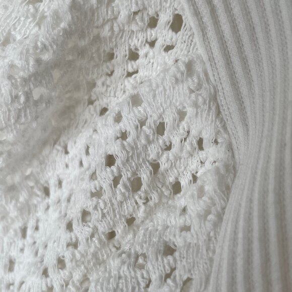 GAP Puff Sleeves Rib T-Shirt - EUC - Picture 4 of 8